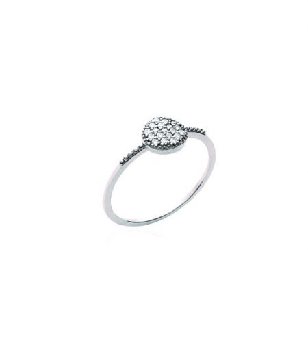 Bague argent oxyde