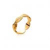 Bague plaqué or -Nomade-