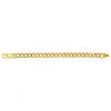 Bracelet Homme Acier Doré