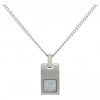Collier Homme Acier Carbone