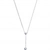 Collier argent pendant