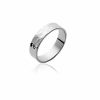 Bague martelée argent -Nomade-