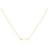 Collier Plaqué Or Flèche Zirconium